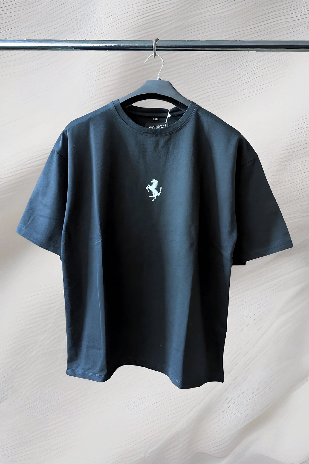 F40 "Masterpiece" Drop-Shoulder Tee (Black)
