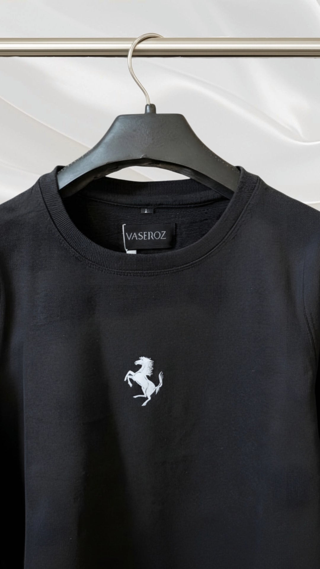 F40 "Masterpiece" Drop-Shoulder Tee (Black)