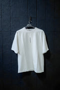 VERTICAL SERIES // ESSENTIAL DROPSHOULDER TEE  (White)