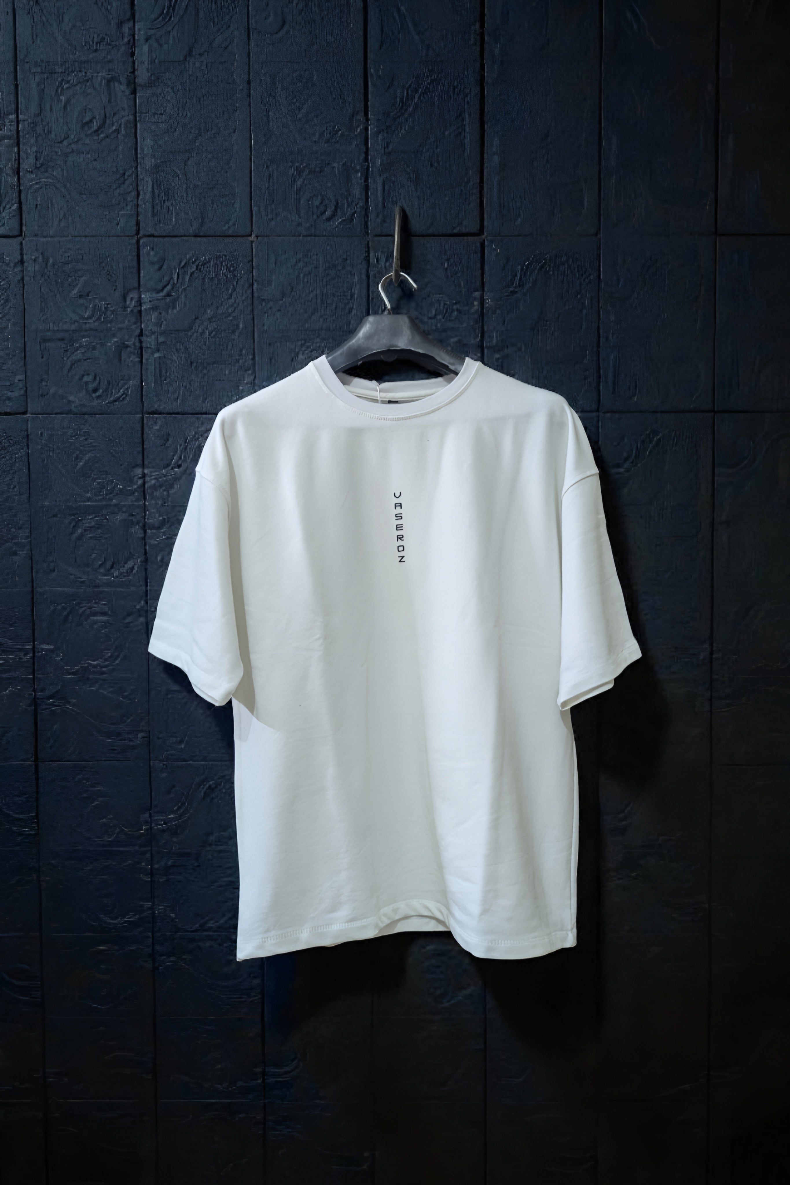 VERTICAL SERIES // ESSENTIAL DROPSHOULDER TEE  (White)