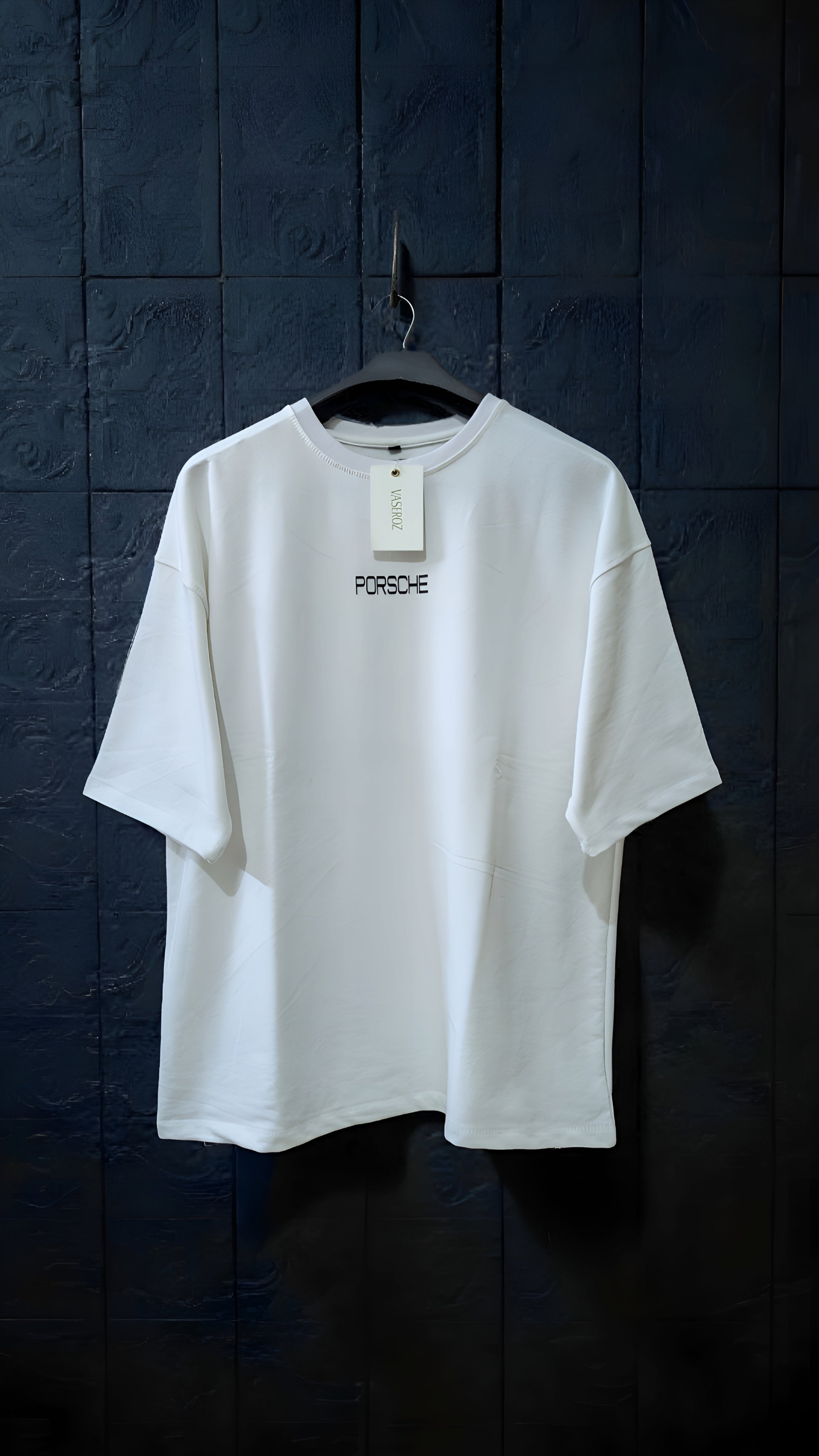 918 SPYDER // LEGACY DROPSHOULDER TEE (White)